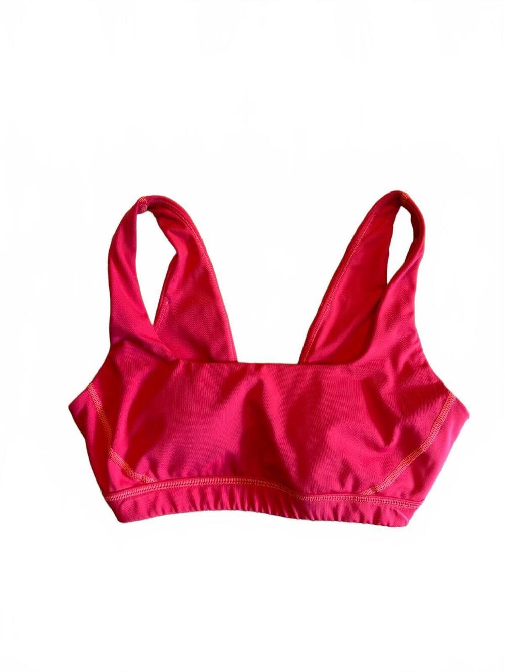 Aerie Offline Medium Impact Sports Bra in Red, Size M